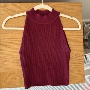 Babaton Sculpt Knit Mockneck Top